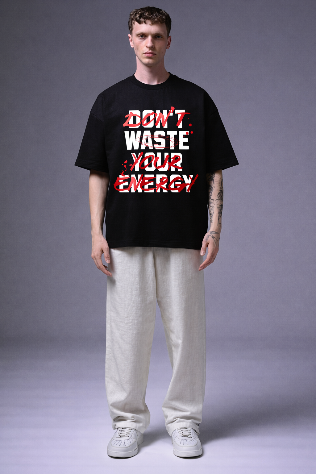 Oversized printed t-shirt