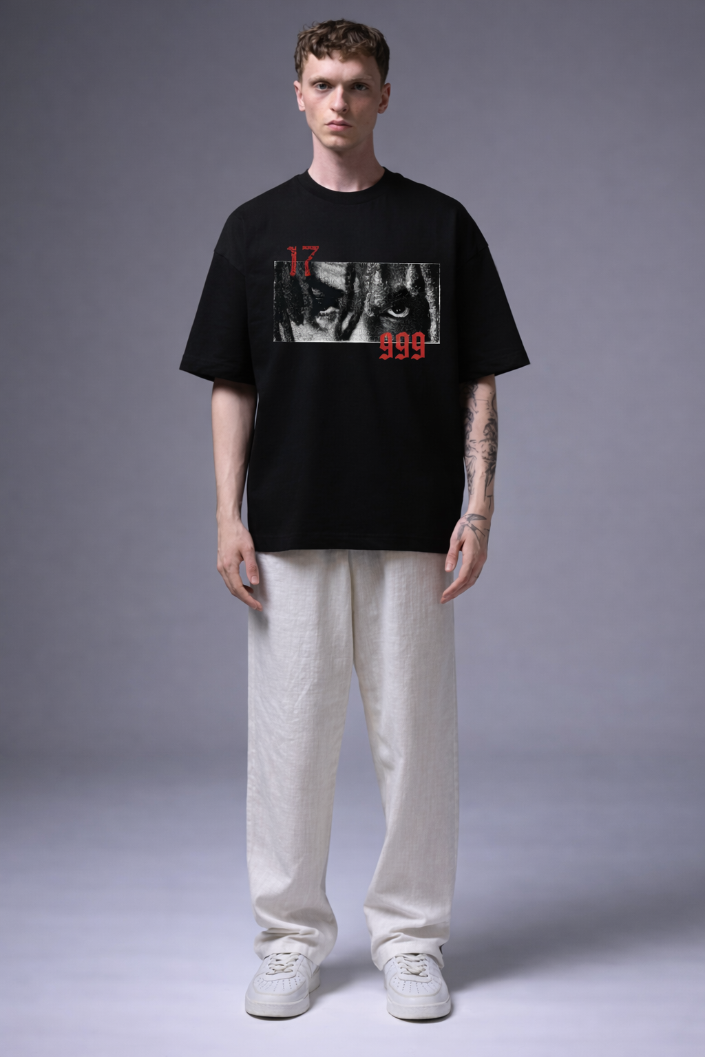 Oversized printed t-shirt