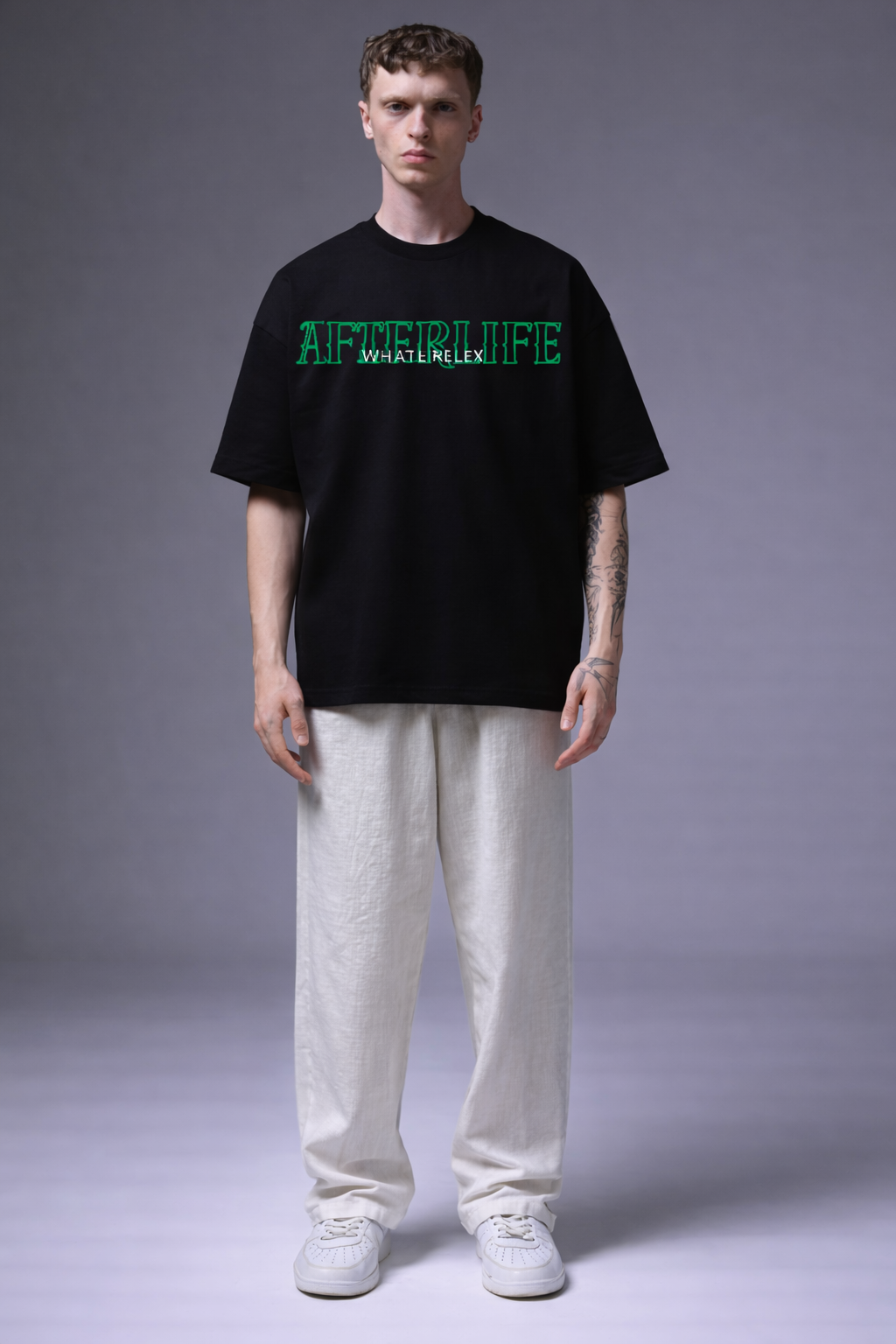 Oversized printed t-shirt