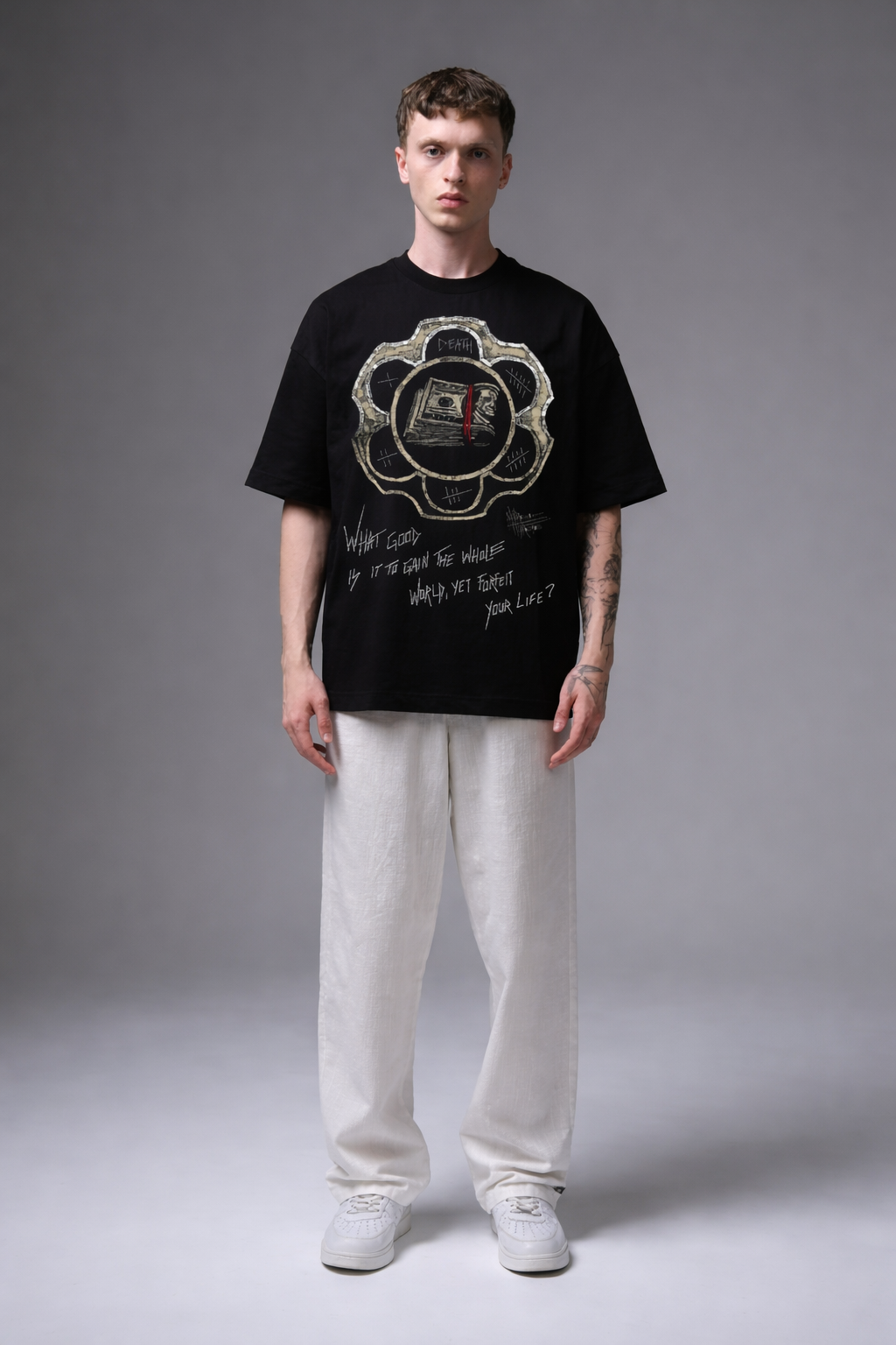 Oversized printed t-shirt