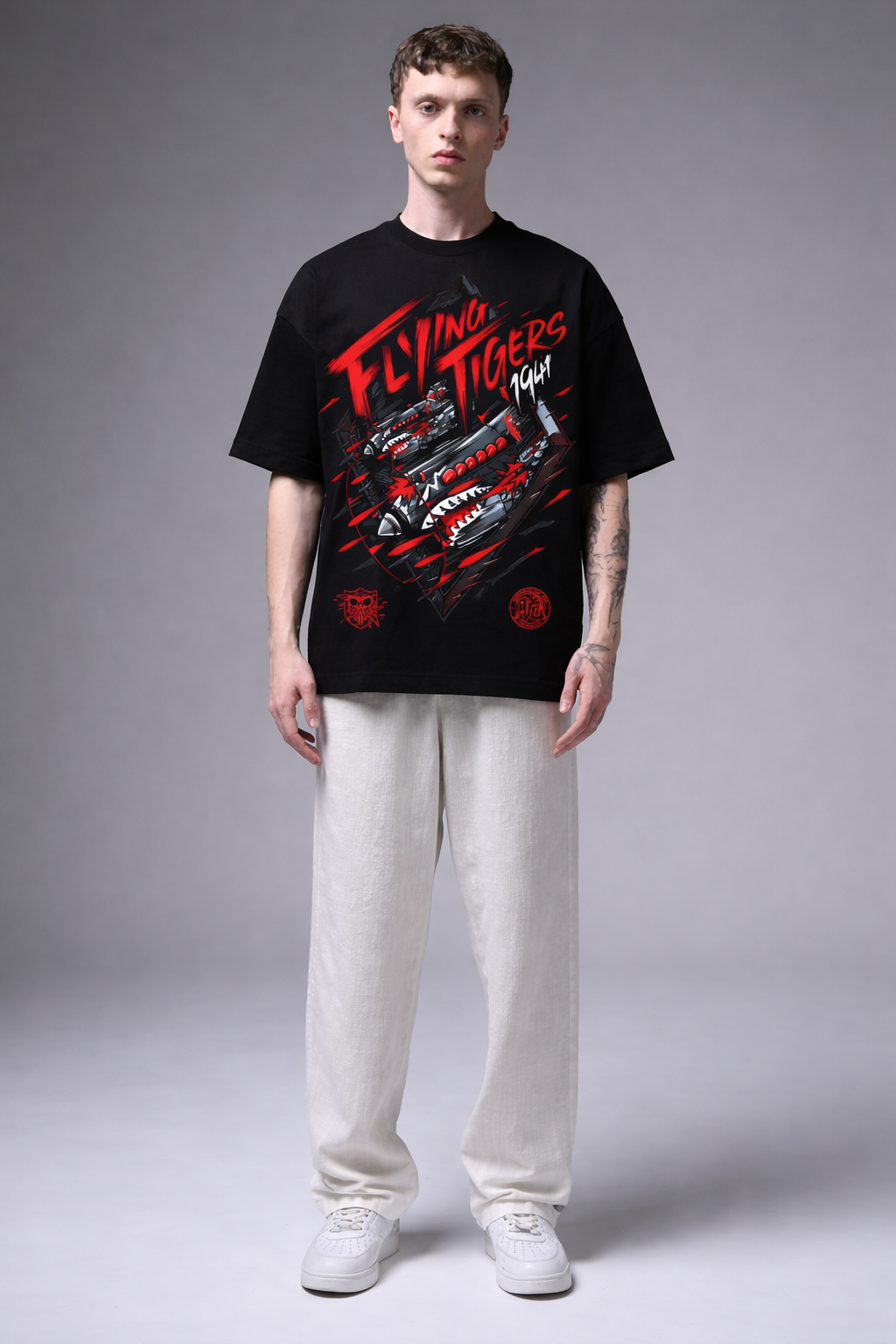 Oversized printed t-shirt