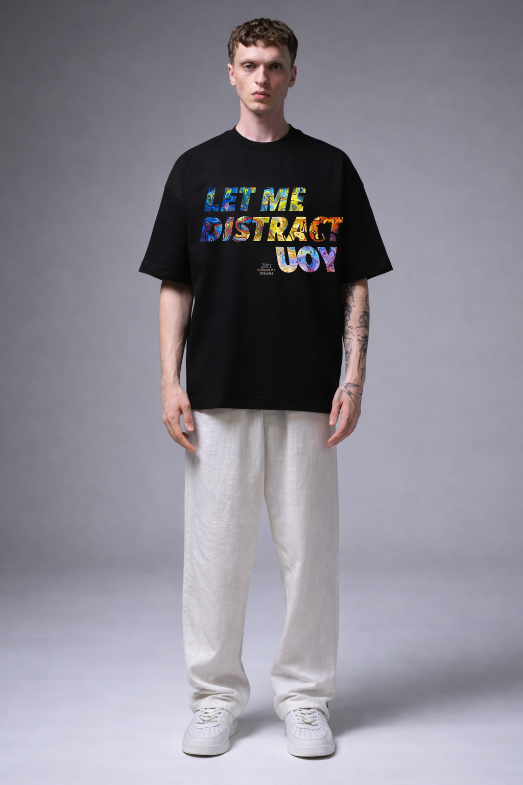 Oversized printed t-shirt