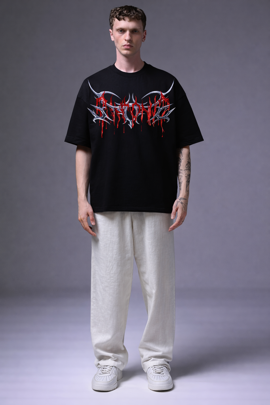 Oversized printed t-shirt