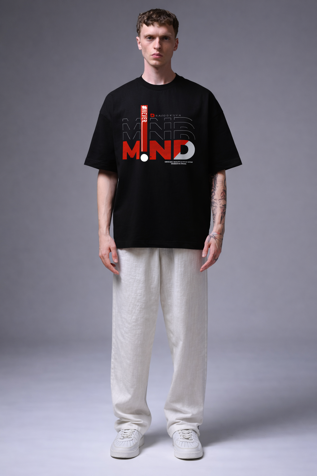 Oversized printed t-shirt