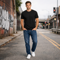 Regular plain t-shirt